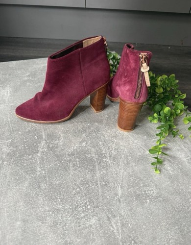 Ted baker burgundy suede - ted,