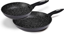 Zyliss Ultimate Non Stick Frying Pan Set Of 2 - 20cm & 28cm For All Hobs