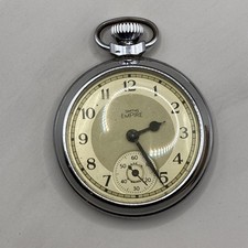 Smiths Empire Pocket Watch Vintage Gt. Britain Mid Century Timepiece 50s
