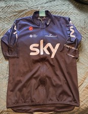 Castelli Team Sky 'Ocean Rescue' Men's Short Sleeved Cycling Jersey Size XL