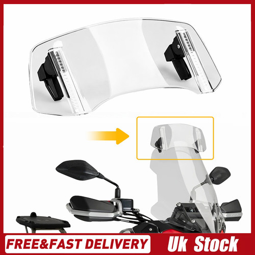 Clear motorcycle screen - clear,