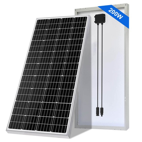 200w solar panel 12v mono - panel, off