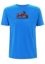 Union Jack Graphic Scrambler T Shirt Dirt Bike Club Grass Tracker Motorcycle UK