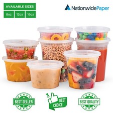 Round Food Containers Plastic
