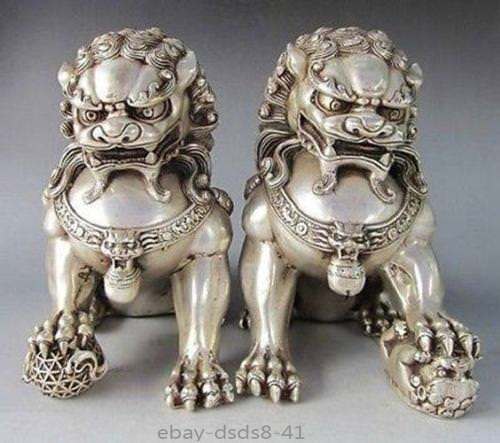 5cm chinese silver bronze - 15.5cm,