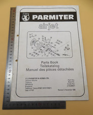 PJP Parmiter Airjet Parts Book Teilekatalog Revision 2 November 1986 Paperback