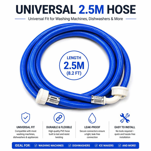 Blue hose fill - cold, water