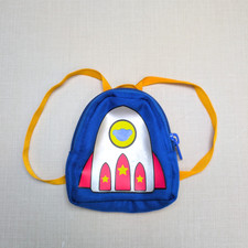 Build-A-Bear Blue Rocket Space
