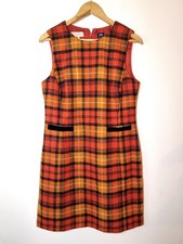 Hobbs Dress Size 12 Orange