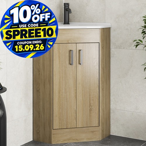 Bathroom double door corner - double,
