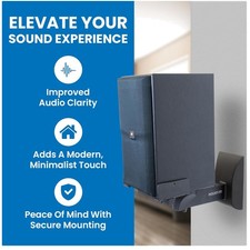 Elegant steel wall mount - steel,