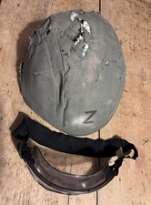 Russian Army Kolpak 20 combat Helmet combat damaged relic Ukraine war