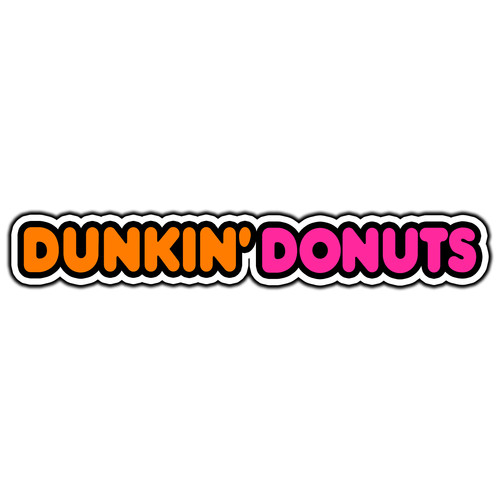 Dunkin donuts script logo 6 - donuts, #6