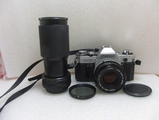 Canon AE-1 SLR Film Camera, FD 50mm/1.8 S.C & 70-210mm/4.5 Lenses New Door Seal