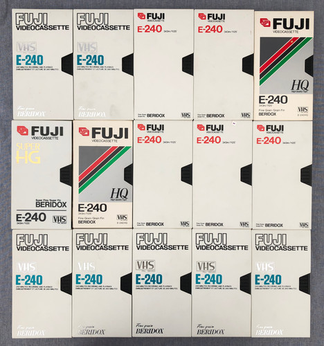 Blank fuji e 240 vhs - 'blank', e-240