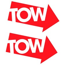 2 Red Tow Arrow Pointer