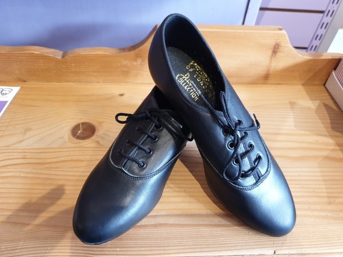 Cuban heel leather oxford - cuban,