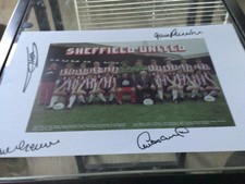 SHEFFIELD UNITED  SIGNED TEAM