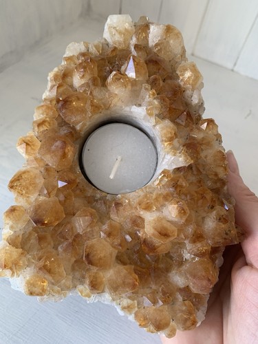Raw natural citrine crystal - raw,