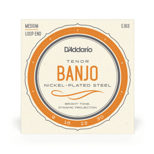 Addario ej63 nickel string - nickel, 4-string