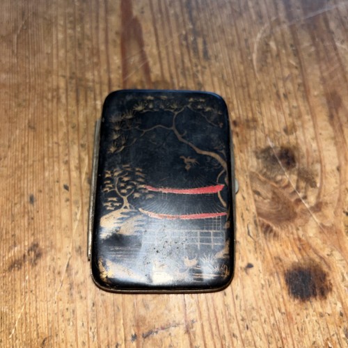 Vintage japanese tin cigarette - japanese,