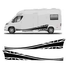 MOTORHOME GRAPHICS STRIPES UNIVERSAL ANY CAMPER VAN CARAVAN STICKERS DECAL 0002