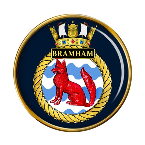 Hms bramham royal navy - royal, pin