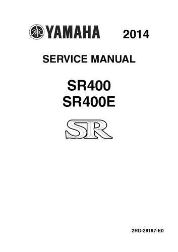 Yamaha service manual book