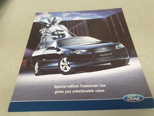 Mar 2007 ford falcon - ford, bf