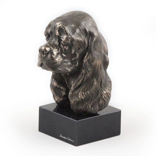 American cocker spaniel head - american,