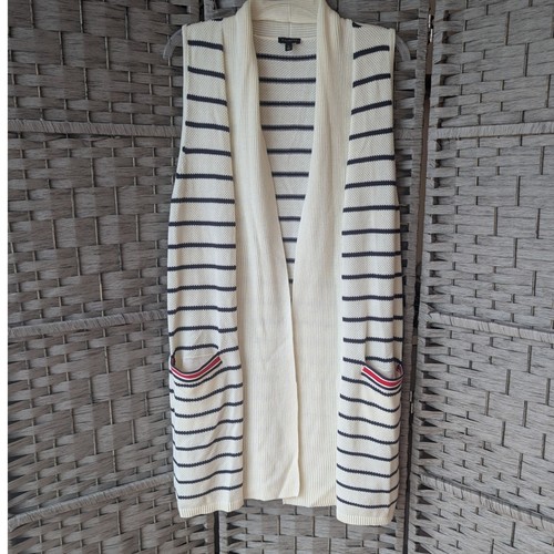 Talbots sweater vest ivory - sweater,