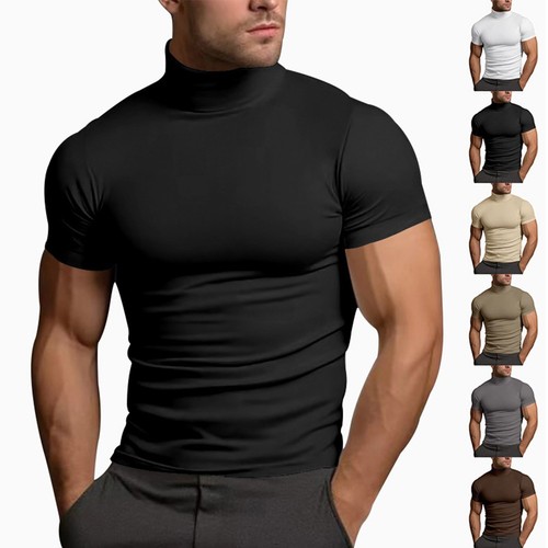 Men modern turtleneck - men's,