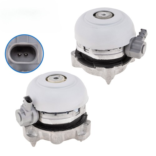 Pair engine motor mounts - engine,