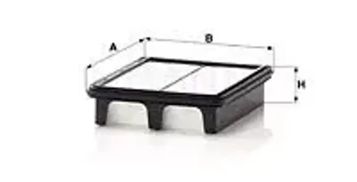 Air filter - insert, c