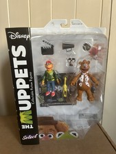 Disney The Muppets Fozzie and Scooter Diamond Select Action Figures New In Box