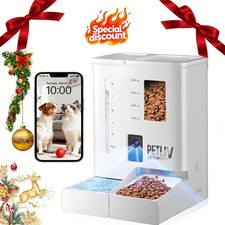 Automatic cat feeder dispenser - automatic,