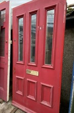 Antique panel large door - x,