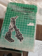 Vintage Drill Grinder Attachment 1/8 - 3/4" 3mm - 19mm