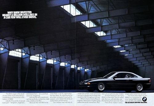 1991 bmw 850i coupe - bmw, a