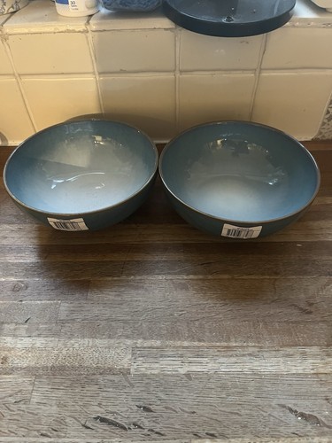 Denby azure haze cereal bowls - azure,