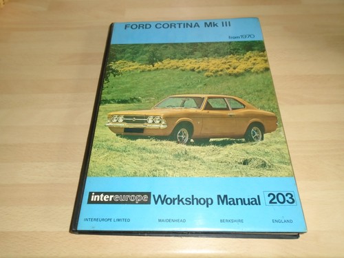 Ford cortina mk111 - inc., &