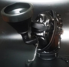 Bondage Mask Hood Open Mouth