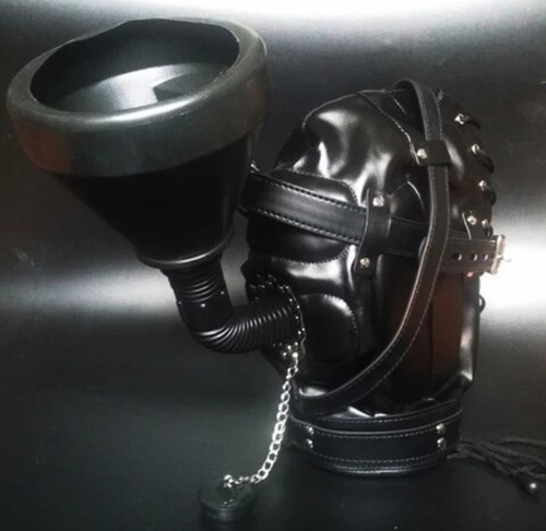 Bondage mask hood - bondage,