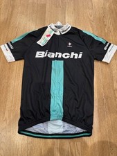 Bianchi Short Sleeve Cycling Jersey Medium