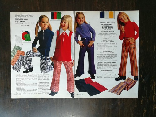 Vintage 1970s girl clothing - vintage,