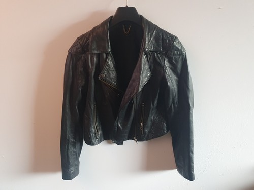 Vintage next real leather crop - vintage,