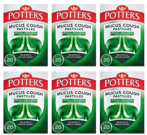 Potters mucus cough 20 - mucus,