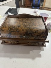 Vintage Sea Map Jewelry Box