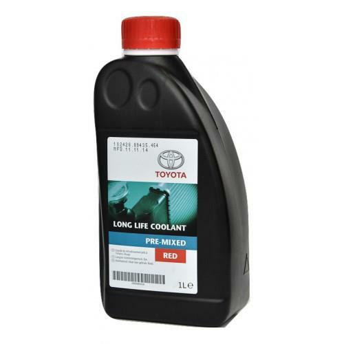 Genuine toyota red coolant - genuine,