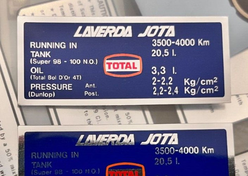 Laverda jota 1000 tyre and - jota,